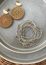 Gold & Silver Beaded Bracelet