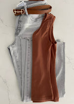 Camel Seamless Essential Tank Top