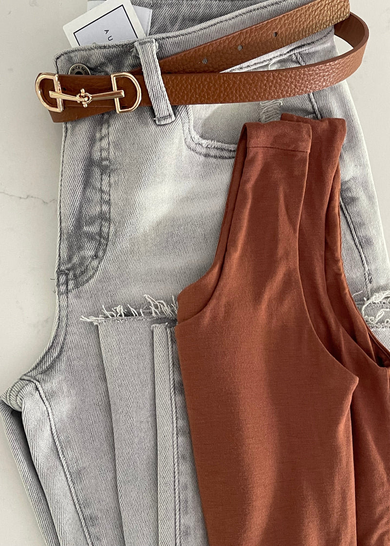 Camel Seamless Essential Tank Top