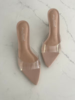 Oat & Clear Kitten Heel