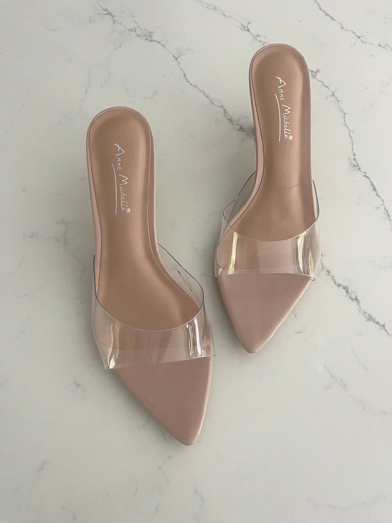 Oat & Clear Kitten Heel