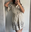 Oat Linen Dress