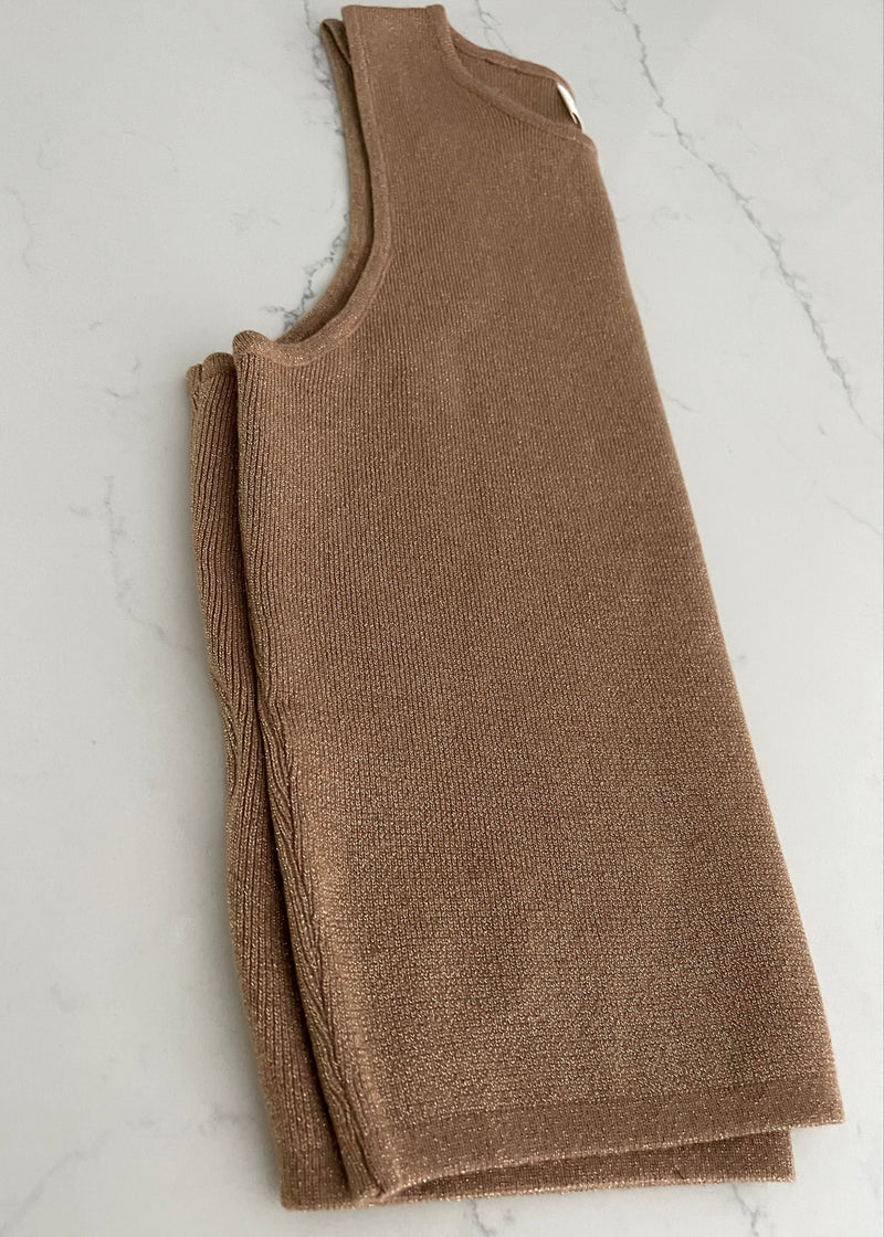 Camel Paris Gold Hue Racer Back