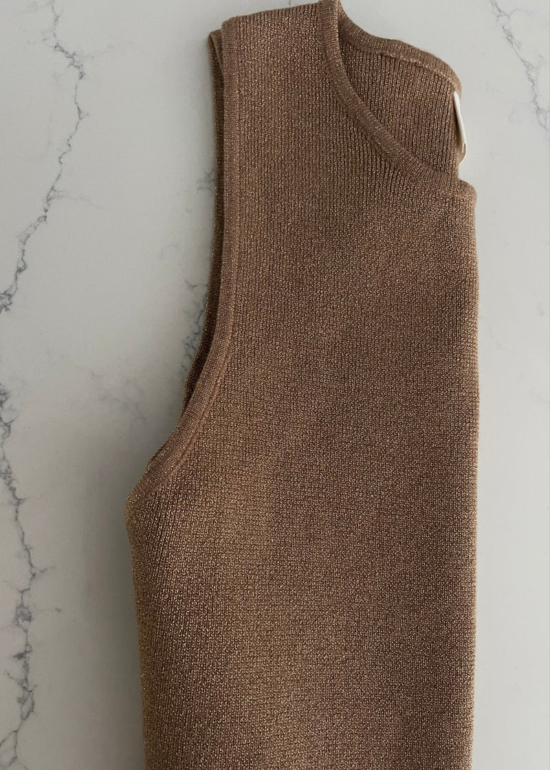 Camel Paris Gold Hue Racer Back