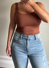 Camel Seamless Essential Tank Top