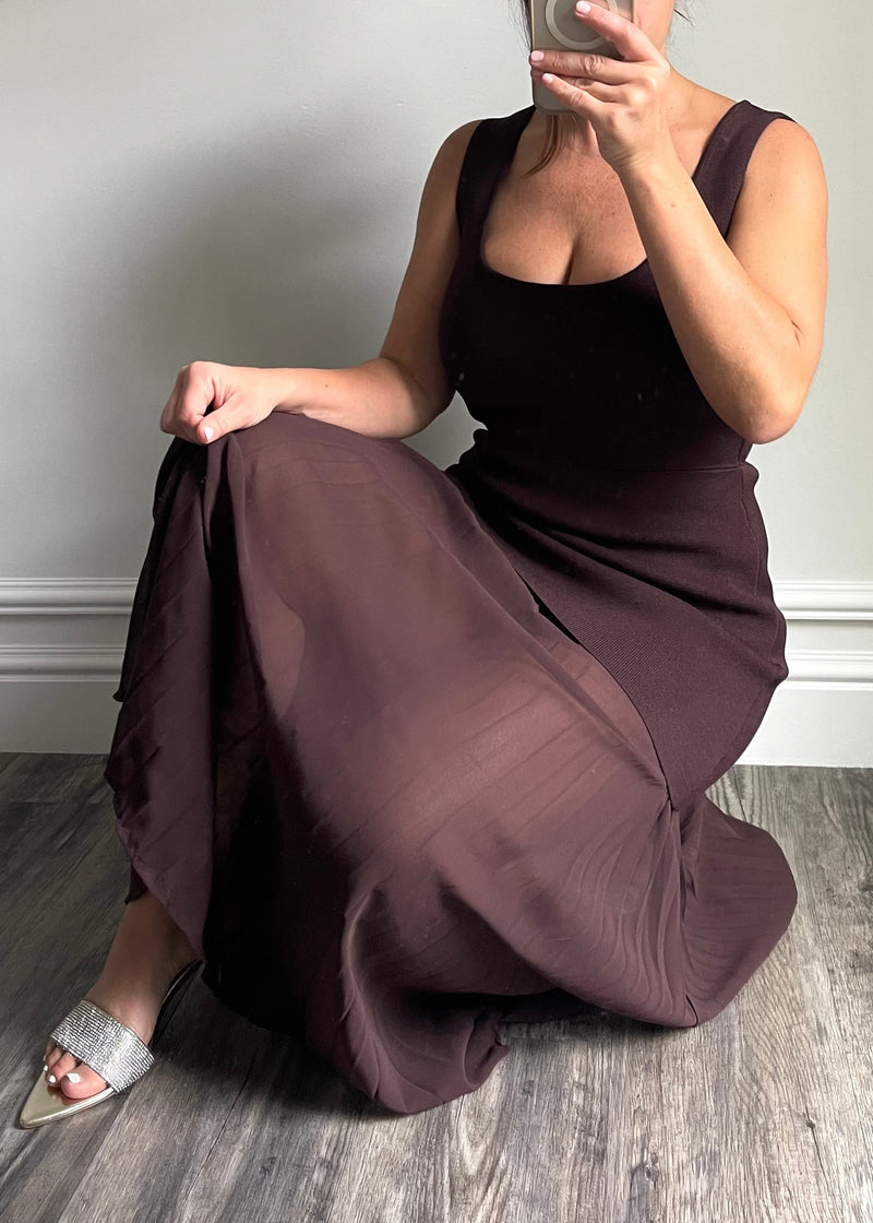 Espresso Paris Dress Maxi