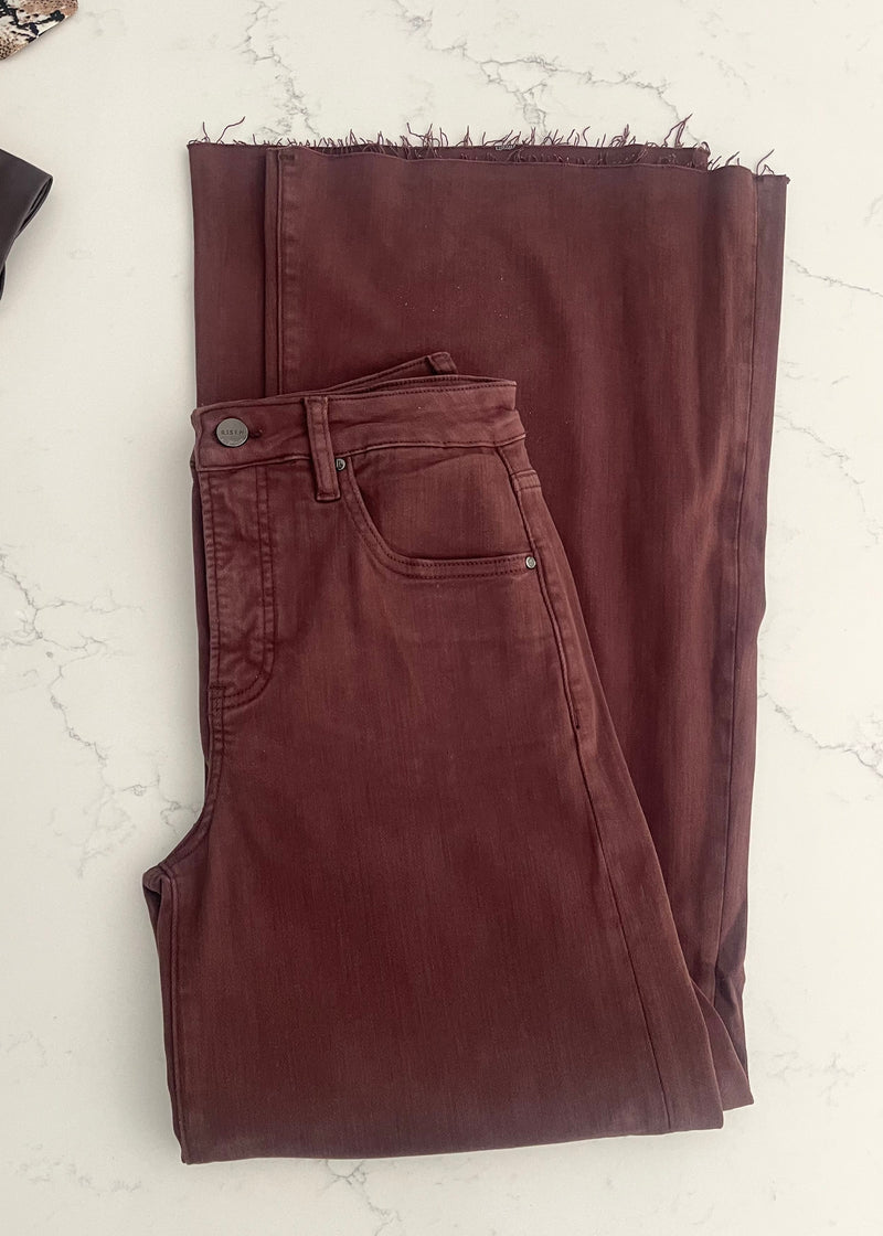 Espresso Wide Leg Denim