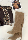 Mocha Pisa Slouch Boot