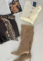 Cream Super Soft Dress Cardi