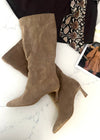 Mocha Pisa Slouch Boot
