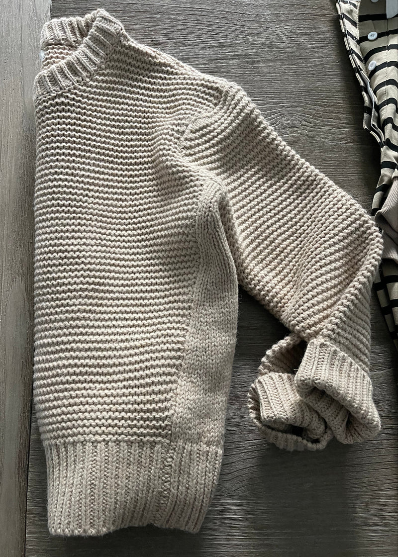 Mocha Knit Winter Sweater
