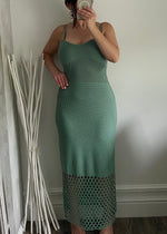 Sage Amalfi Knit Midi