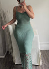 Sage Amalfi Knit Midi