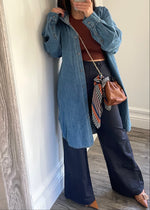 Denim Multi Wear Trench Dress