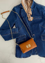 Navy Denim Portofino Blazer