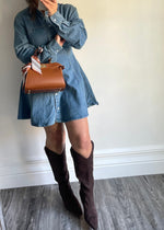 Denim Mini Dress