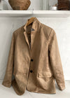Camel Suede Blazer
