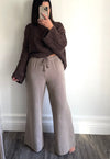 Mocha Wide Leg Loungepant