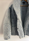 Denim Puff Coat