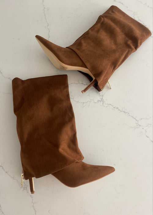 Camel Slouch Boot