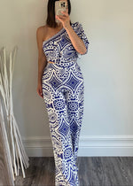 Blue Amalfi Formal Pant Set