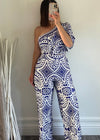 Blue Amalfi Formal Pant Set