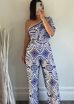 Blue Amalfi Formal Pant Set
