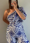Blue Amalfi Formal Pant Set