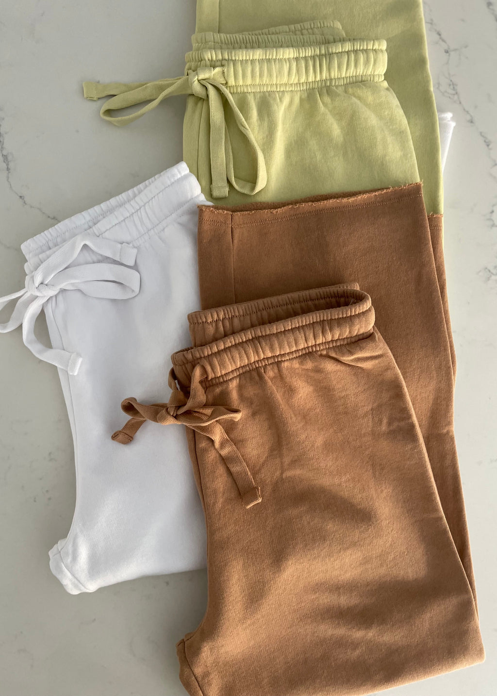 Camel Wide Leg Jogger