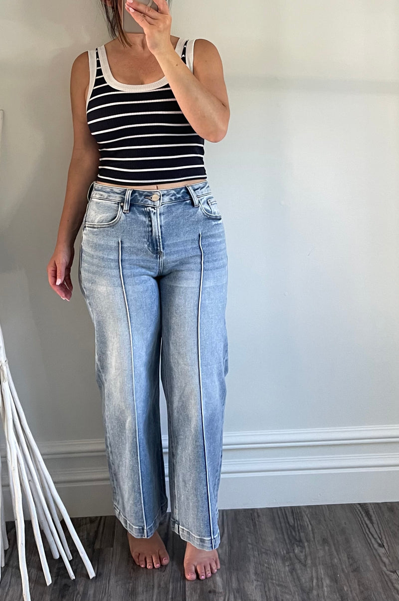 Denim Tessa Wide Leg
