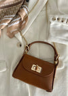 Camel Italian Leather Purse