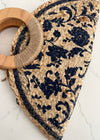 Navy Amalfi Clutch