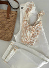 Oat Tropics Crop Lace Back Corset