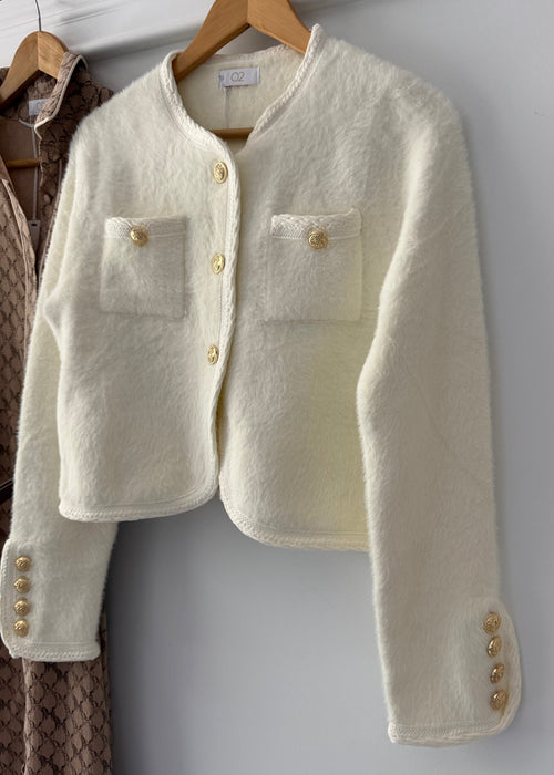 Cream Paris Soft Sweater Coat