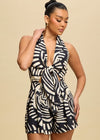 Black & White Venice Dress Romper