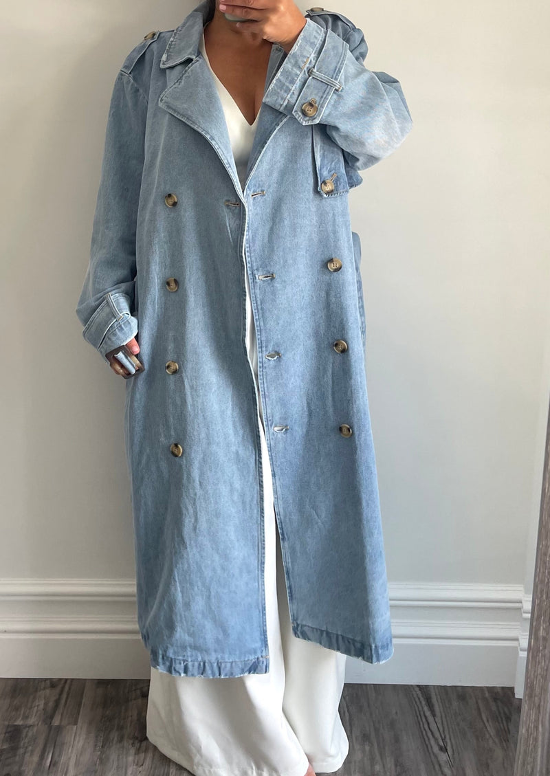 Denim Paris Trench Coat