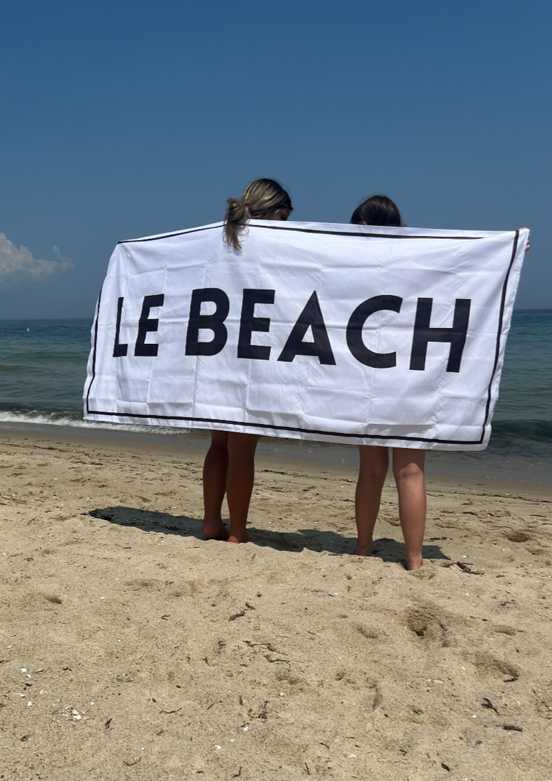 Z ZAura Quick Dry Beach Towel "LE Beach"