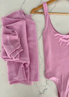 Pink Essential Seamless Bodysuit