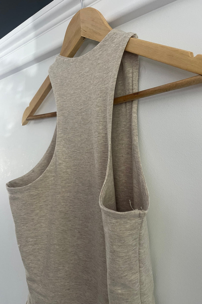 Oat Essential Racer Back Top