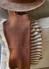 Camel Essential Knit Tank