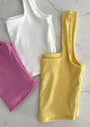 Lemon Crop Shape Tank