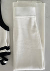 White Knit Midi Skirt