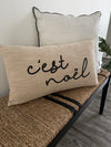 Z ZAura C'Est Noel Pillow