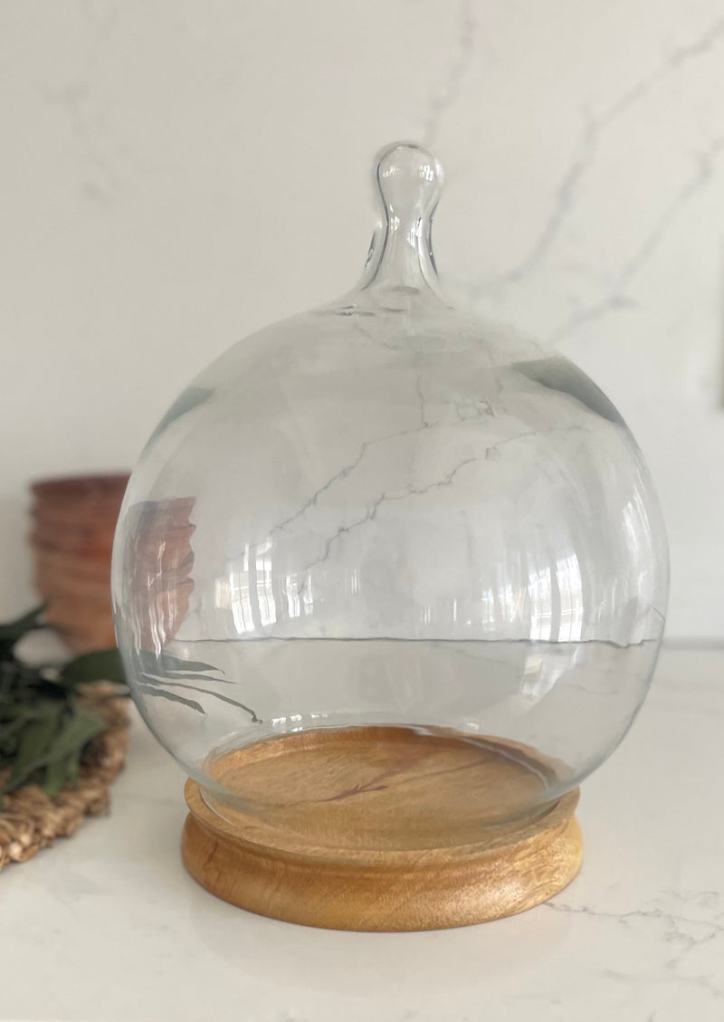 Z ZAura Glass Cloche