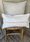 Z ZAura "Beautifully Made" Pillow