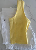 Lemon Crop Tank