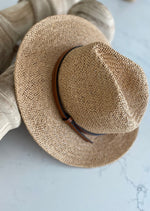 Natural Woven Panama Hat