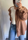 ZZ Camel Sherpa Coat